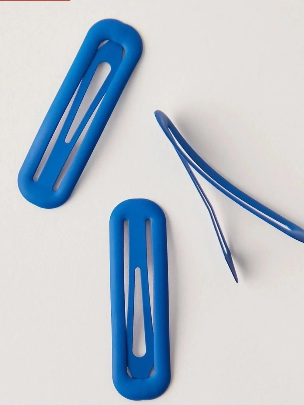 Free People Fresh Start Hair clip pack. NWT. Blue
